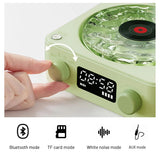 NNEDSZ Pink, KW03 Bluetooth Sleep Sound Machine - Retro Design with 1500mAh Battery