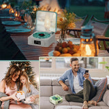 NNEDSZ Black, KW03 Bluetooth Sleep Sound Machine - Retro Design with 1500mAh Battery
