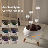NNEDSZ Dynamic Jellyfish Aroma Diffuser with Timer, Ambient Lighting, and Adjustable Mist Modes