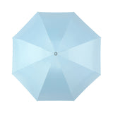NNEDSZ Beige Compact 5-Fold Umbrella with UV Protection, Wind Resistance, and Travel-Friendly Design