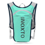 NNEDSZ Lightweight Hydration Running Vest with 5L Capacity and Reflective Strips, Light Green