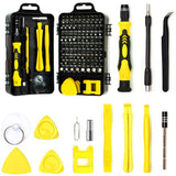 NNEDSZ Yellow 115-in-1  Precision Screwdriver Tool Kit for Electronics and DIY Repair