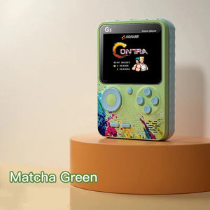 NNEDSZ G5 Retro Handheld Game Console with 500 Classic Games - Green