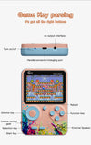 NNEDSZ G5 Retro Handheld Game Console with 500 Classic Games -Sky Blue