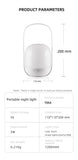 NNEDSZ Portable LED Night Light with 16 Colors, 4 Dimming Modes, and Remote Control