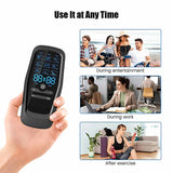 NNEDSZ Dual Output EMS/TENS Massage Device with 9 Modes and Type-C Charging, (8 Adhesive Pads)