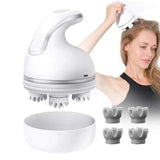 NNEDSZ Blue Portable 3D Electric Massage Device with Adjustable Speeds and USB Charging