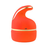 NNEDSZ Orange Portable 3D Electric Massage Device with Adjustable Speeds and USB Charging