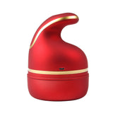 NNEDSZ Red Portable 3D Electric Massage Device with Adjustable Speeds and USB Charging