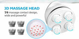 NNEDSZ Red Portable 3D Electric Massage Device with Adjustable Speeds and USB Charging