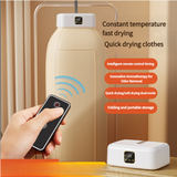 NNEDSZ Portable Electric Clothes Dryer with UV Sterilization and Remote Control