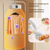 NNEDSZ Portable Electric Clothes Dryer with UV Sterilization and Remote Control
