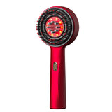 NNEDSZ WN-02 Red Multi-Function Red Light Massage Comb with 3 Modes and Rechargeable Battery