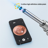 NNEDSZ White Smart Visual Ear Cleaning Stick with 1080P Camera and Rechargeable Battery