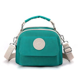 NNEDSZ Green Compact Nylon Crossbody Bag - Stylish and Versatile Shoulder Purse