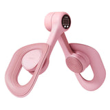 NNEDSZ Pink Counting Adjustable Pelvic Floor Muscle Trainer with Smart Counter - Postpartum Recovery Tool