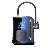 NNEDSZ SF007 Digital Tire Inflator with LED Display and Multiple Nozzles - Compact and Powerful(Cigarette lighter power supply)