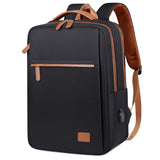 NNEDSZ Black Waterproof Business Backpack - 31L Capacity, Stylish and Versatile