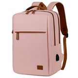 NNEDSZ Pink Waterproof Business Backpack - 31L Capacity, Stylish and Versatile