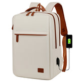 NNEDSZ Pink Waterproof Business Backpack - 31L Capacity, Stylish and Versatile