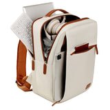 NNEDSZ Gray Waterproof Business Backpack - 31L Capacity, Stylish and Versatile