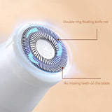 NNEDSZ 4-in-1 Electric Lady Shaver Kit - Rechargeable and Portable Grooming Solution