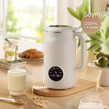 NNEDSZ Multifunctional High-Speed Soy Milk Maker with 1.2L Capacity and Bottom Heating