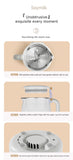 NNEDSZ Multifunctional High-Speed Soy Milk Maker with 1.2L Capacity and Bottom Heating
