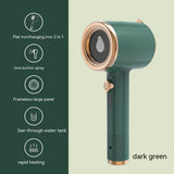 NNEDSZ Dark Green Handheld Garment Steamer GT-01 - Compact Design with 33W Power