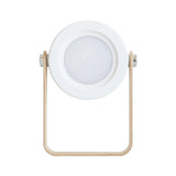 NNEDSZ White Transformable Lantern Desk Lamp with USB Rechargeable Battery - Touch Control, 3 Brightness Levels, 0.3W