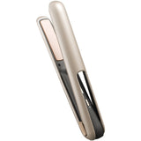 NNEDSZ Champagne Gold Wireless USB Charging Hair Straighteners Volume Straight Two-in-one