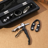NNEDSZ Creative Wine Opener Gift Set(5-Piece)- Luxury Wine Tools with Elegant Design