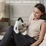 NNEDSZ Long-Handle Percussion Massage Gun - Adjustable Speed Muscle Relaxation Device( Four Massage Heads)