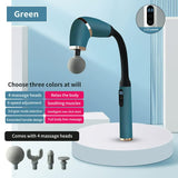 NNEDSZ Green Portable Elbow Massage Gun - 1200 mAh Muscle Relaxation Tool