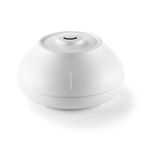 NNEDSZ Flame Mountain Aroma Diffuser - 7-Color LED Light, 130ml Capacity, Ultrasonic Mist Maker for Home or Office, White