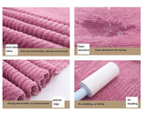 NNEDSZ (2 PCS Dark Pink) Coral Fleece Towel and Bath Towel Set - Ultra Soft, Absorbent, and Lint-Free for Home and Spa
