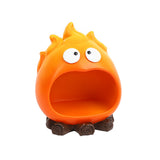 NNEDSZ Creative Cartoon Flame Key Holder Tray - Fun and Decorative Storage for Entryway or Living Room