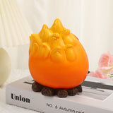 NNEDSZ Creative Cartoon Flame Key Holder Tray - Fun and Decorative Storage for Entryway or Living Room
