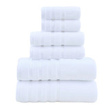 NNEDSZ White Luxury Cotton Towel Set - 36-Piece Ultra-Soft Bath, Hand, and Washcloth Set