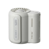 NNEDSZ White Outdoor Waist Fan - Portable Wearable Fan for Hands-Free Cooling