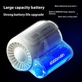 NNEDSZ Green Outdoor Waist Fan - Portable Wearable Fan for Hands-Free Cooling