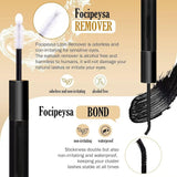 NNEDSZ 3 PCS DIY Lash Clusters Kit - 100D Fluffy & Thick False Eyelashes with Adhesive and Tools
