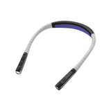 NNEDSZ Black Hands-Free Adjustable LED Neck Reading Light with 3 Modes for Night Walking and Reading