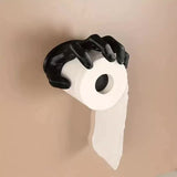 NNEDSZ Creative Hand-Shaped Toilet Paper Holder - Unique Wall-Mounted Design