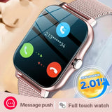 NNEDSZ Single Silicone Strap Silver Smart Fitness Watch with Large Display - 24 Sport Modes, Heart Rate Monitor & More