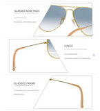 NNEDSZ Black Frame Dark Green Glasses Classic Aviator Sunglasses - UV400 Protection with Metal Frame