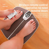NNEDSZ Electric Foot Massager Mat with Remote Control – 32-Speed, 8 Modes, LED Display