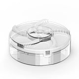 NNEDSZ White Electric Rotating Fly Trap - 360 Degree Efficient Insect Catcher for Indoor Use