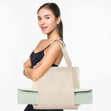 NNEDSZ Green Yoga Mat Tote Bag - Multi-Purpose Gym Bag with Yoga Mat Holder