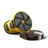NNEDSZ Yellow Rechargeable Electric Ice Scraper - Handheld Windshield Defroster